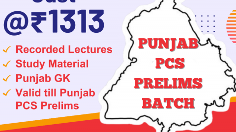 Punjab PCS Prelims Course